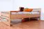 Kinderbett 100 x 200 cm | Massivholz: Buche | Natur Lackiert Abbildung