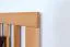 Kinderbett 120 x 200 cm | Massivholz: Buche | Natur Abbildung