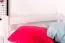 Stockbett für Jugendliche 90 x 200 cm | Massivholz: Buche | Weiß Lackiert | umbaubar in 2 Einzelbetten | inkl. Rollroste Abbildung