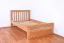 Kinderbett 120 x 200 cm | Massivholz: Buche | Natur Abbildung
