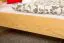 Kinderbett 80 x 200 cm | Massivholz: Kiefer | Natur Lackiert Abbildung