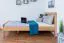 Kinderbett 120 x 200 cm | Massivholz: Buche | Natur Abbildung