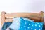 Kinderbett 90 x 200 cm | Massivholz: Buche | Natur Lackiert Abbildung