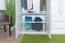 Kleiderschrank | 5 Drehtüren | 2 Schubladen | 7 Fächer | mit 3 Kleiderstangen | 232 cm breit | Farbe: Weiß Abbildung