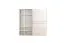 230 cm breiter Kleiderschrank mit 2 Türen | Farbe: Beige Abbildung