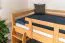 Etagenbett für Jugendliche 120 x 200 cm | Massivholz: Buche | Natur Lackiert | umbaubar in 2 Einzelbetten | inkl. Rollroste Abbildung