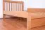 Kinderbett 120 x 200 cm | Massivholz: Buche | Natur Abbildung