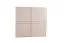 230 cm breiter Kleiderschrank mit 2 Türen | Farbe: Beige Abbildung