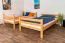 Etagenbett für Jugendliche 120 x 200 cm | Massivholz: Buche | Natur Lackiert | umbaubar in 2 Einzelbetten | inkl. Rollroste Abbildung