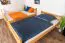 Etagenbett für Jugendliche 120 x 200 cm | Massivholz: Buche | Natur Lackiert | umbaubar in 2 Einzelbetten | inkl. Rollroste Abbildung