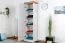 57 cm breiter Kleiderschrank mit 1 Tür | Farbe: Weiß Abbildung