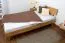 Bett Eiche massiv 120 x 200 cm geölt Abbildung