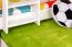 Stockbett + Ausziehbett für Kinder 90 x 200 cm | Massivholz: Buche | Weiß Lackiert | inkl. Stauraum/Ausziehbett | umbaubar in 2 Einzelbetten | inkl. Rollroste Abbildung