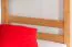 90 x 200 cm Etagenbett mit Stauraum / 2 Schubladen für Jugendliche Massivholz: Buche | Natur Lackiert | umbaubar in 2 Einzelbetten | Premium-Qualität | inkl. Rollroste Abbildung
