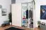 230 cm breiter Kleiderschrank mit 2 Türen | Farbe: Beige Abbildung
