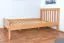 Kinderbett 120 x 200 cm | Massivholz: Buche | Natur Abbildung