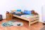Kinderbett 90 x 200 cm | Massivholz: Buche | Natur Lackiert Abbildung