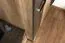 Schmaler 80 cm breiter Kleiderschrank mit 2 Türen | Farbe: Braun Abbildung