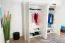 Großer 251 cm breiter Kleiderschrank mit 4 Türen | Farbe: Elfenbein Abbildung