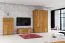 135 cm breiter Kleiderschrank mit 3 Türen | Farbe: Natur Abbildung