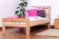 Kinderbett 90 x 200 cm | Massivholz: Buche | Natur Abbildung