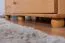Kleiderschrank | 3 Drehtüren | 2 Schubladen | 5 Fächer | mit Kleiderstange | 135 cm breit | Massivholz | Farbe: Erle Abbildung