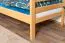 Etagenbett für Jugendzimmer 90 x 190 cm | Massivholz: Buche | Natur Lackiert | umbaubar in 2 Einzelbetten | inkl. Rollroste Abbildung