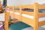 Etagenbett für Jugendliche 140 x 200 cm | Massivholz: Buche | Natur Lackiert | umbaubar in 2 Einzelbetten | inkl. Rollroste Abbildung