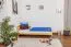 Kinderbett 90 x 200 cm | Massivholz: Kiefer | Natur Lackiert | inkl. Rollrost Abbildung