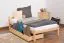 Holzbett Kiefer 90 x 200 cm Natur Abbildung