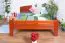 Buche Holzbett 160 x 200 cm Kirsche Abbildung