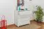 Sideboard, Kiefer massiv, Breite: 100 cm, Farbe: Weiß Abbildung