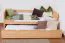 Stauraumbett Buche massiv 90 x 200 cm Natur Abbildung