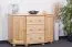 Dielenschrank niedrig, Kommode, Flurschrank, 118 cm breit Abbildung
