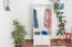 Massivholz-Schrank Weiß 195x80x59 cm Abbildung