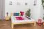Holzbett Kiefer 180 x 200 cm Natur Abbildung
