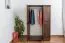 Kiefer-Schrank A-Qualität, Farbe: Nuss 190x120x60 cm Abbildung