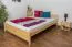 Bett 180 x 200 cm Kiefer massiv Natur Abbildung