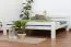 Holzbett Buche 180 x 200 cm Weiß Abbildung
