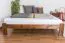Futonbett Kiefer 160 x 200 cm Nuss mit Lattenrost Abbildung