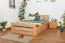 Buche Holzbett 140 x 200 cm Natur Abbildung