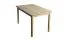 Küchentisch 120x80 cm Kiefer massiv, Farbe: Natur Abbildung