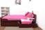 Bett 120 x 200 cm Buche Dunkelbraun Abbildung