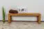 Hockerbank Buche Massivholz Abbildung