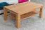 Sofatisch Clubtisch Loungetisch Couchtisch Buche Massivholz Farbe: Natur 45x105x65 cm Abbildung