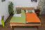 Kernbuche Massivholz Bettgestell 180 x 200 cm geölt Abbildung
