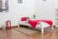 Futonbett Kiefer 90 x 200 cm Weiß Abbildung