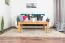 Couchtisch Kernbuche Massivholz Farbe: Natur 45x120x80 cm Abbildung