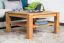 Couchtisch Kernbuche Massivholz Farbe: Natur 45x80x80 cm Wohnzimmermöbel Wohnzimmereinrichtung Abbildung