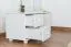 TV-Schrank Massivholz Farbe: Weiß 55x136x47 cm Abbildung